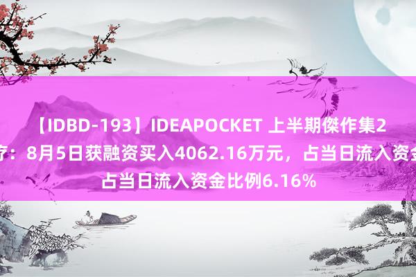 【IDBD-193】IDEAPOCKET 上半期傑作集2009 迈瑞医疗：8月5日获融资买入4062.16万元，占当日流入资金比例6.16%