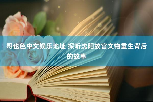 哥也色中文娱乐地址 探听沈阳故宫文物重生背后的故事